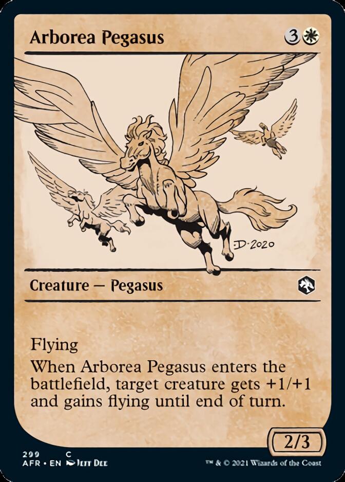 Arborea Pegasus (Showcase) [Dungeons & Dragons: Adventures in the Forgotten Realms] | Card Citadel