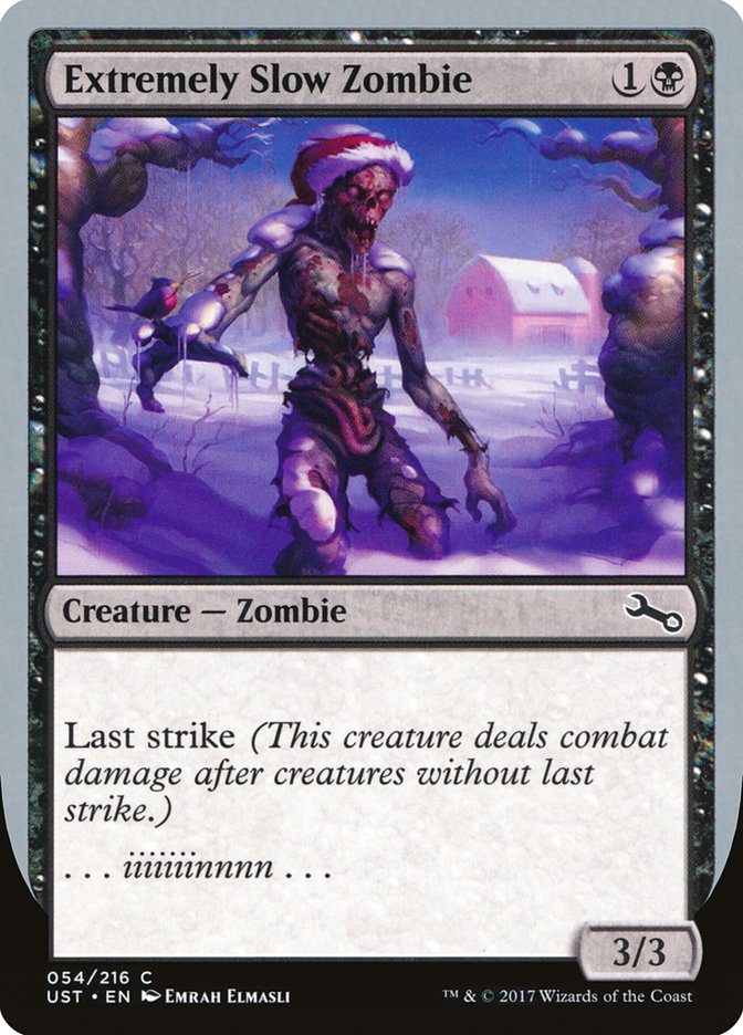 Extremely Slow Zombie ("...iiiiiiinnnn...") [Unstable] | Card Citadel