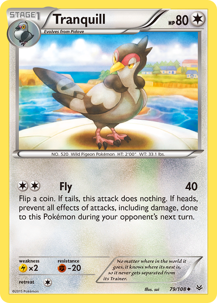 Tranquill (79/108) [XY: Roaring Skies] | Card Citadel