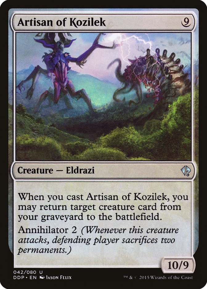 Artisan of Kozilek [Duel Decks: Zendikar vs. Eldrazi] | Card Citadel