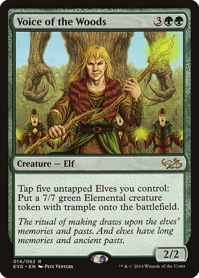 Voice of the Woods (Elves vs. Goblins) [Duel Decks Anthology] | Card Citadel