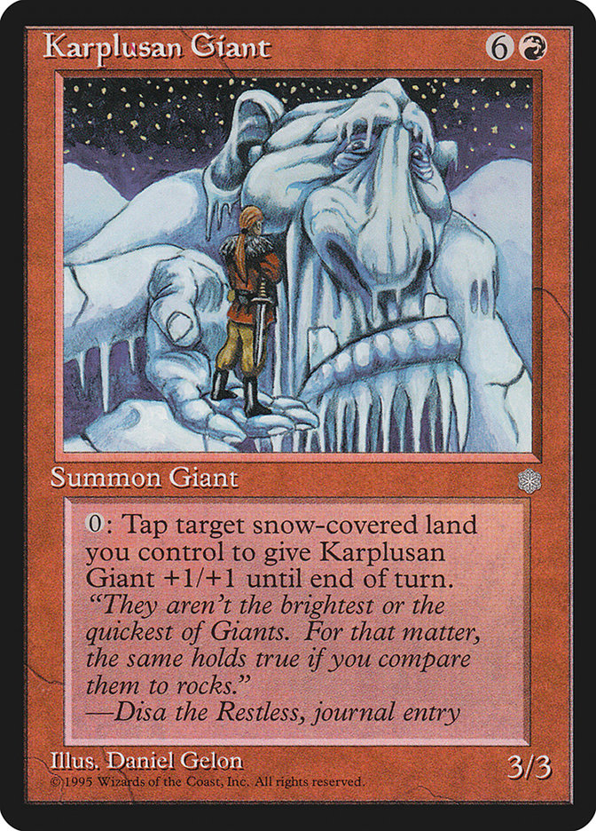 Karplusan Giant [Ice Age] | Card Citadel