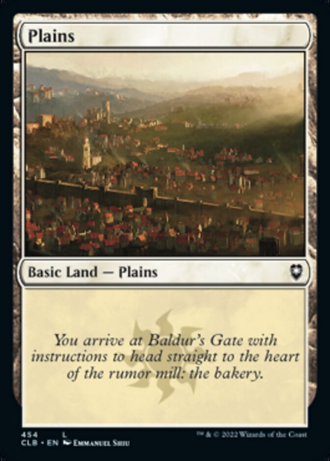 Plains (454) [Commander Legends: Battle for Baldur's Gate] | Card Citadel