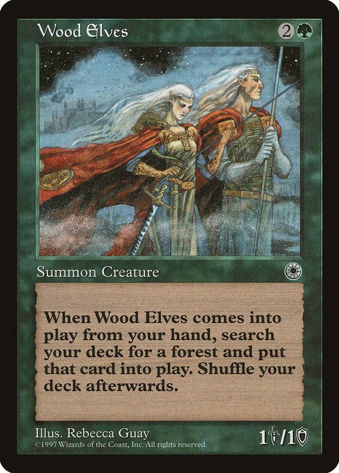 Wood Elves [Portal] | Card Citadel