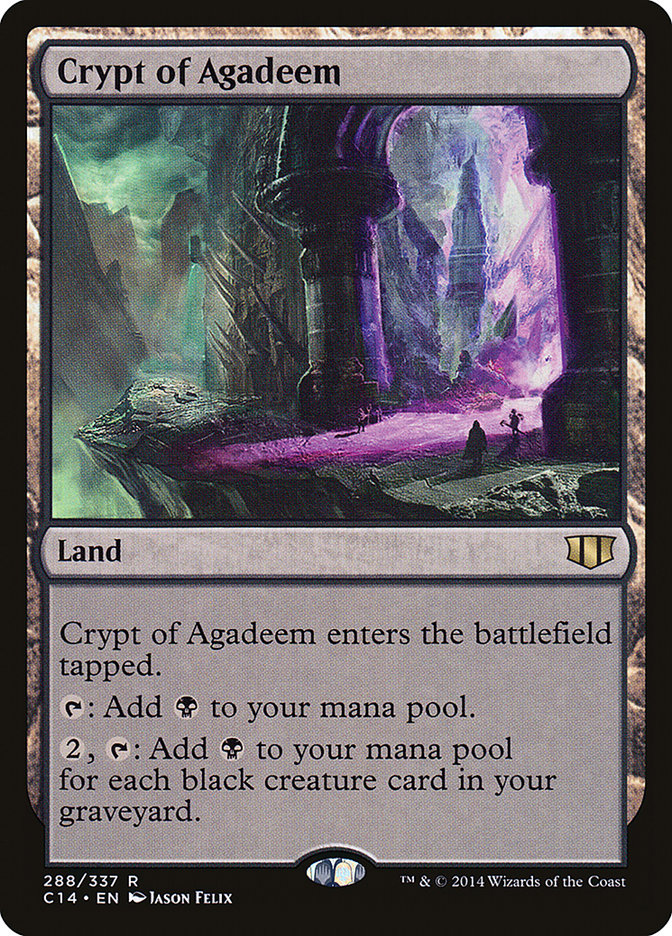 Crypt of Agadeem [Commander 2014] | Card Citadel