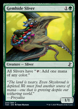 Gemhide Sliver [Time Spiral Remastered] | Card Citadel