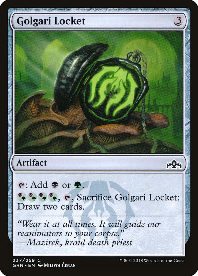 Golgari Locket [Guilds of Ravnica] | Card Citadel