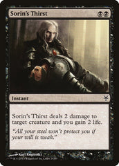 Sorin's Thirst [Duel Decks: Sorin vs. Tibalt] | Card Citadel