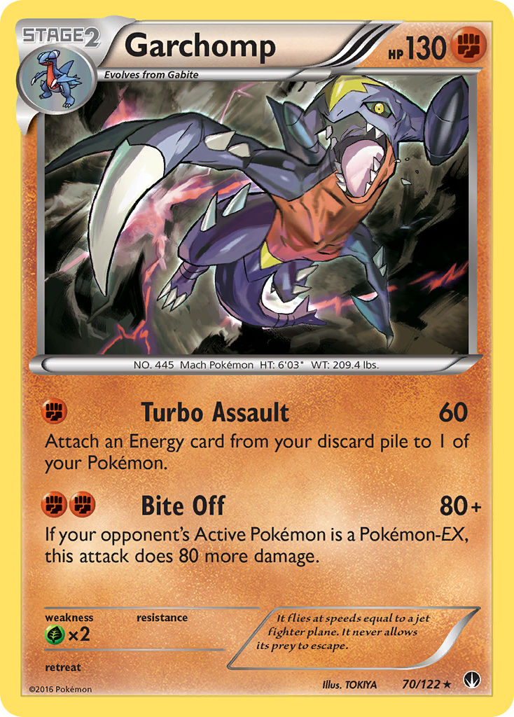 Garchomp (70/122) [XY: BREAKpoint] | Card Citadel