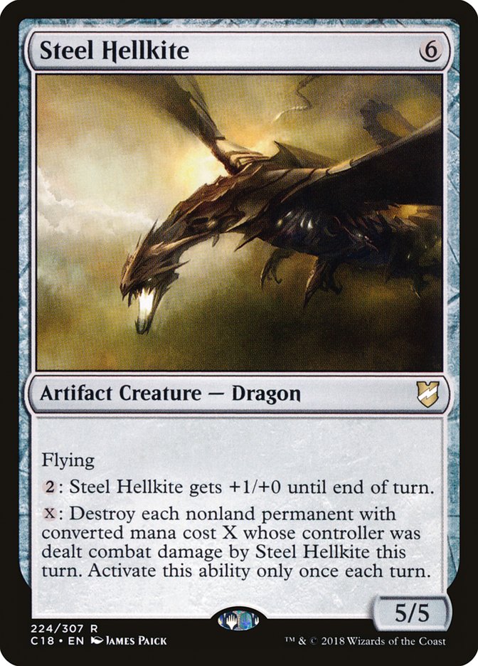 Steel Hellkite [Commander 2018] | Card Citadel