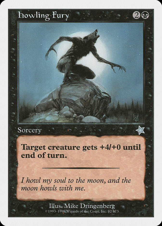 Howling Fury [Starter 1999] | Card Citadel