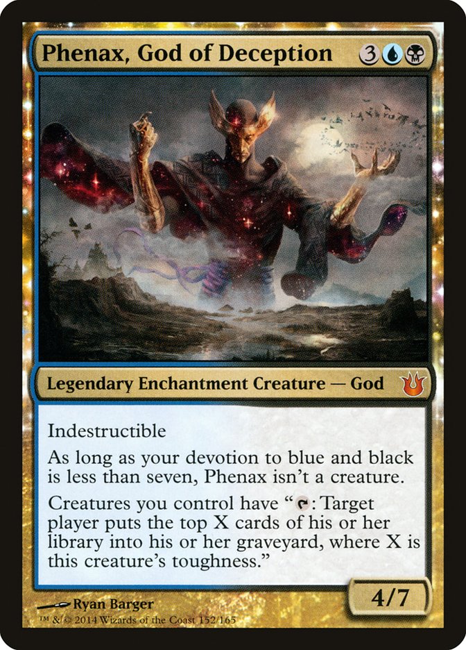 Phenax, God of Deception [Born of the Gods] | Card Citadel