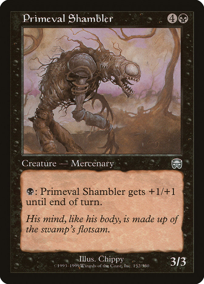 Primeval Shambler [Mercadian Masques] | Card Citadel