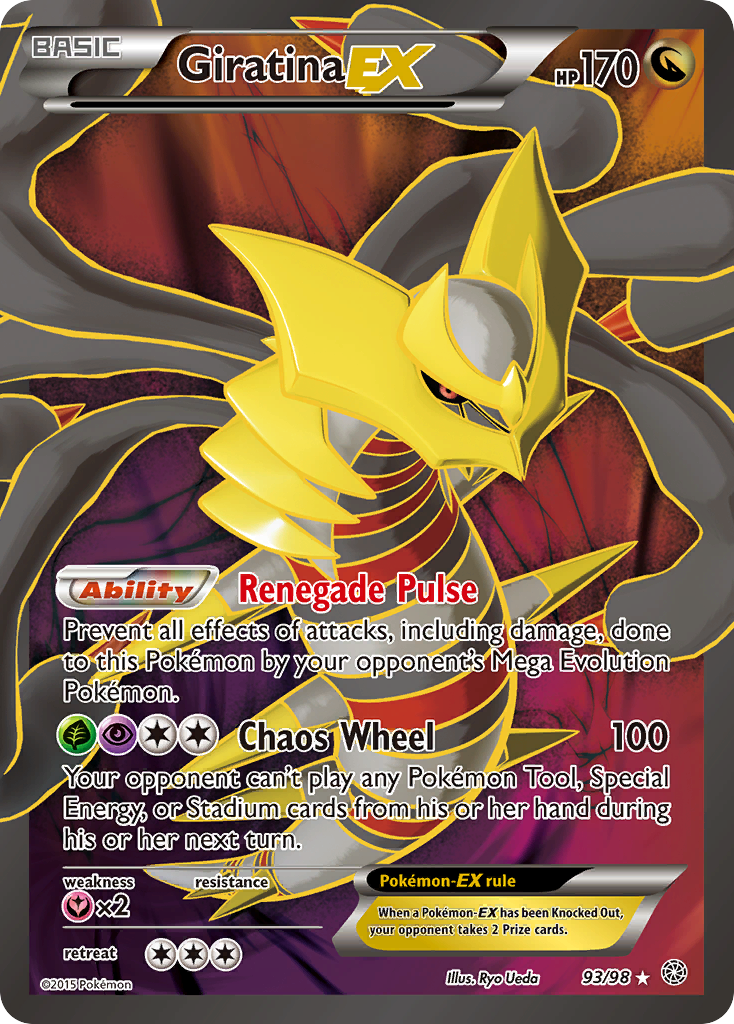 Giratina EX (93/98) [XY: Ancient Origins] | Card Citadel