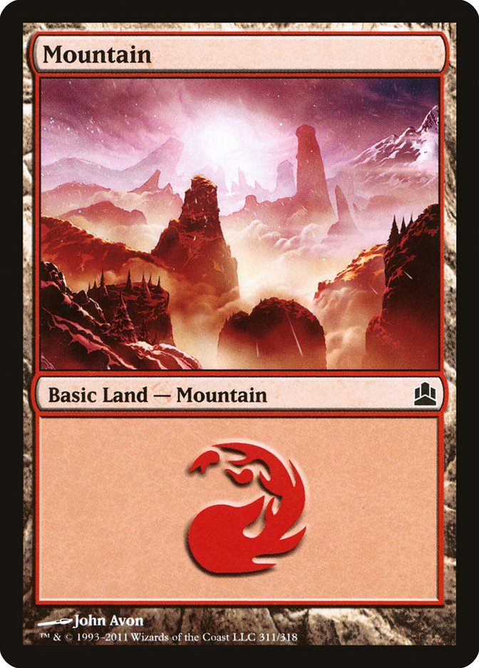 Mountain [Commander 2011] | Card Citadel