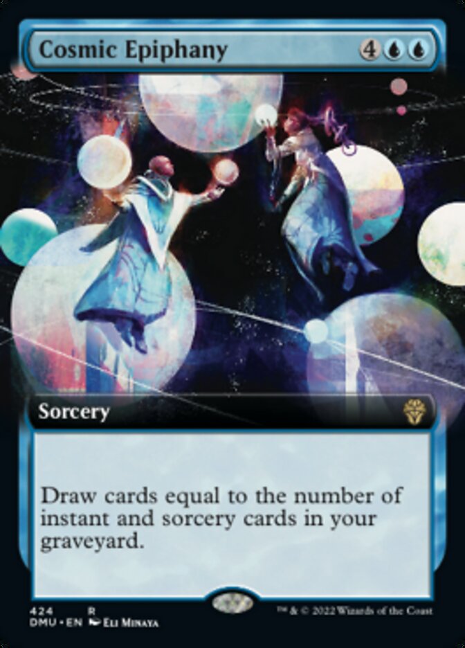 Cosmic Epiphany (Extended Art) [Dominaria United] | Card Citadel