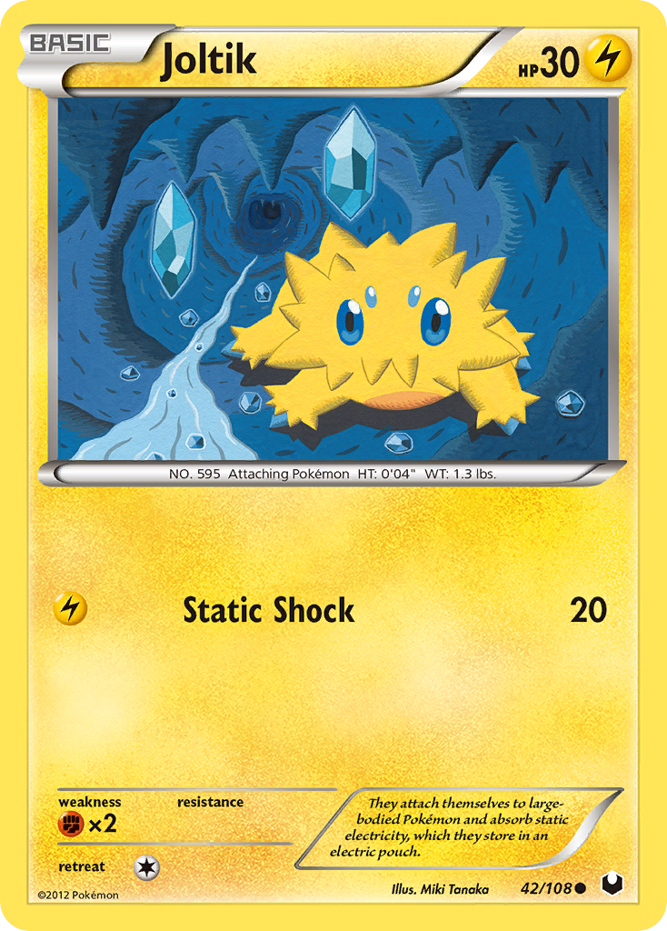 Joltik (42/108) [Black & White: Dark Explorers] | Card Citadel