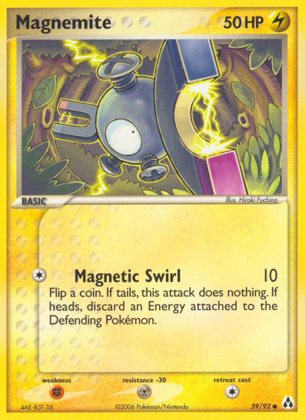 Magnemite (59/92) [EX: Legend Maker] | Card Citadel