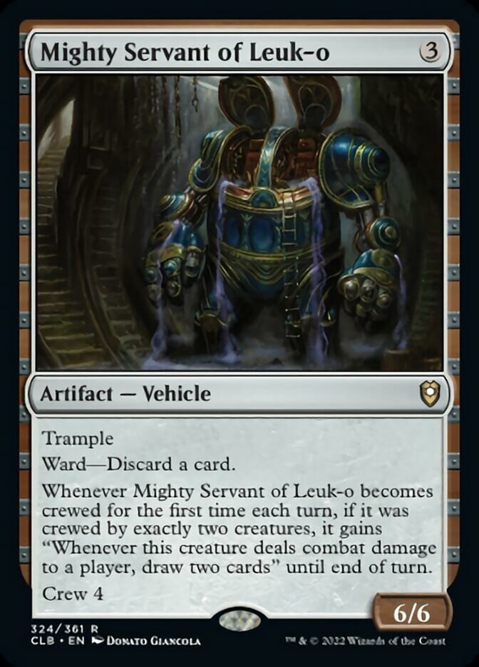 Mighty Servant of Leuk-o [Commander Legends: Battle for Baldur's Gate] | Card Citadel