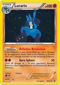 Lucario (80/113) (Cosmos Holo) [Black & White: Legendary Treasures] | Card Citadel