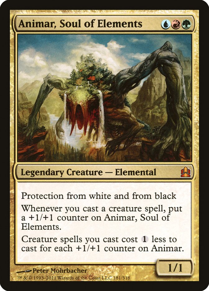 Animar, Soul of Elements [Commander 2011] | Card Citadel