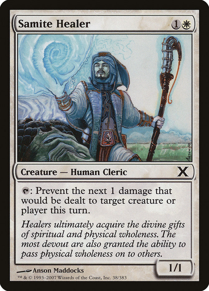 Samite Healer [Tenth Edition] | Card Citadel