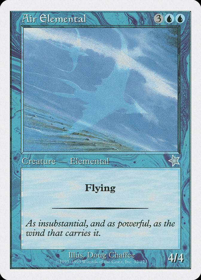 Air Elemental [Starter 1999] | Card Citadel