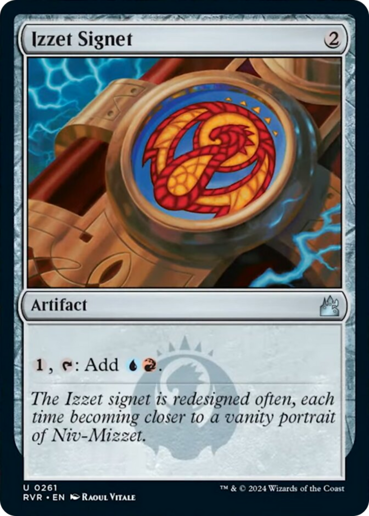 Izzet Signet [Ravnica Remastered] | Card Citadel