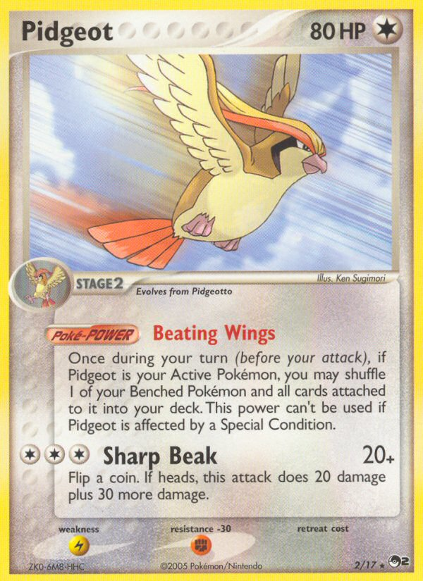 Pidgeot (2/17) [POP Series 2] | Card Citadel