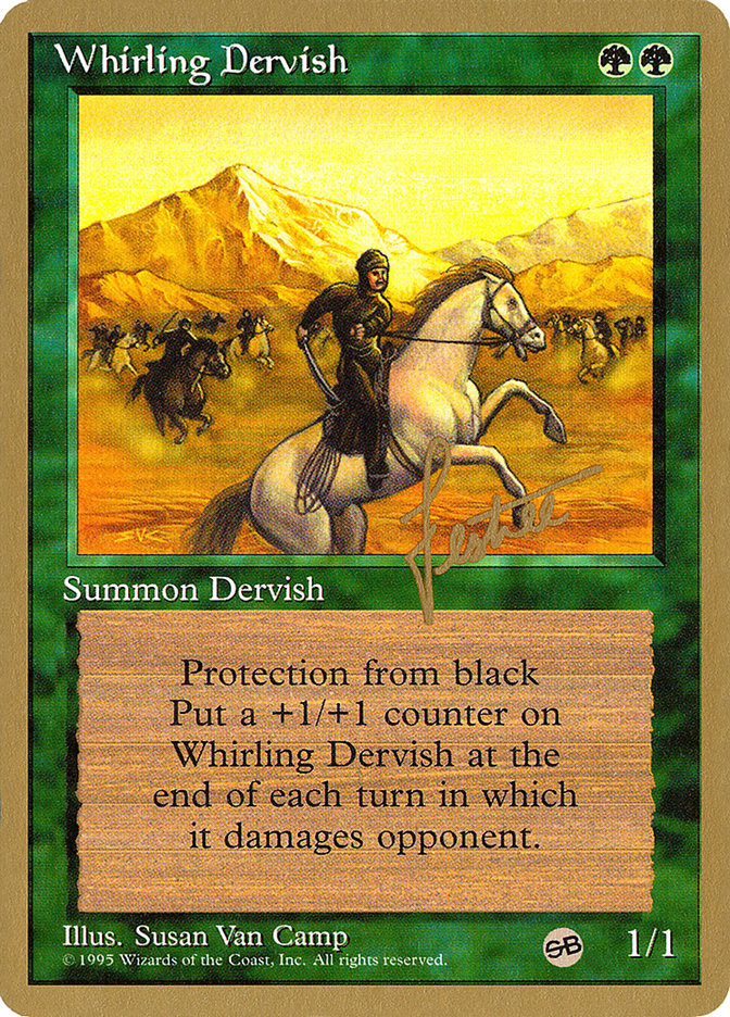 Whirling Dervish (Bertrand Lestree) (SB) [Pro Tour Collector Set] | Card Citadel