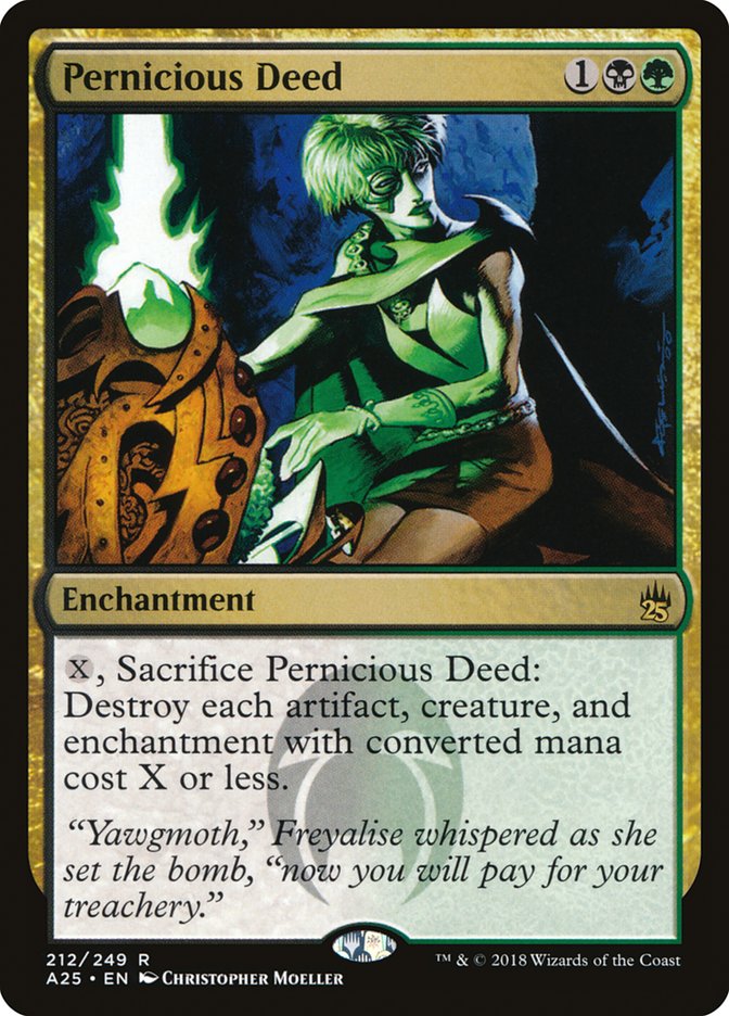 Pernicious Deed [Masters 25] | Card Citadel