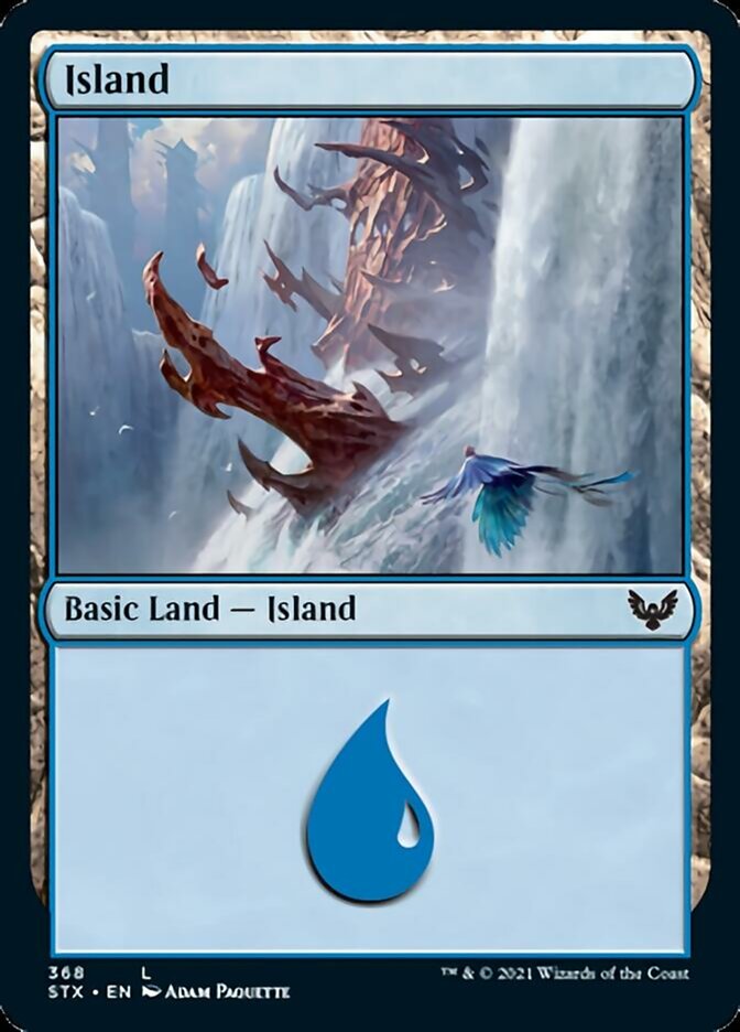 Island (#368) [Strixhaven: School of Mages] | Card Citadel