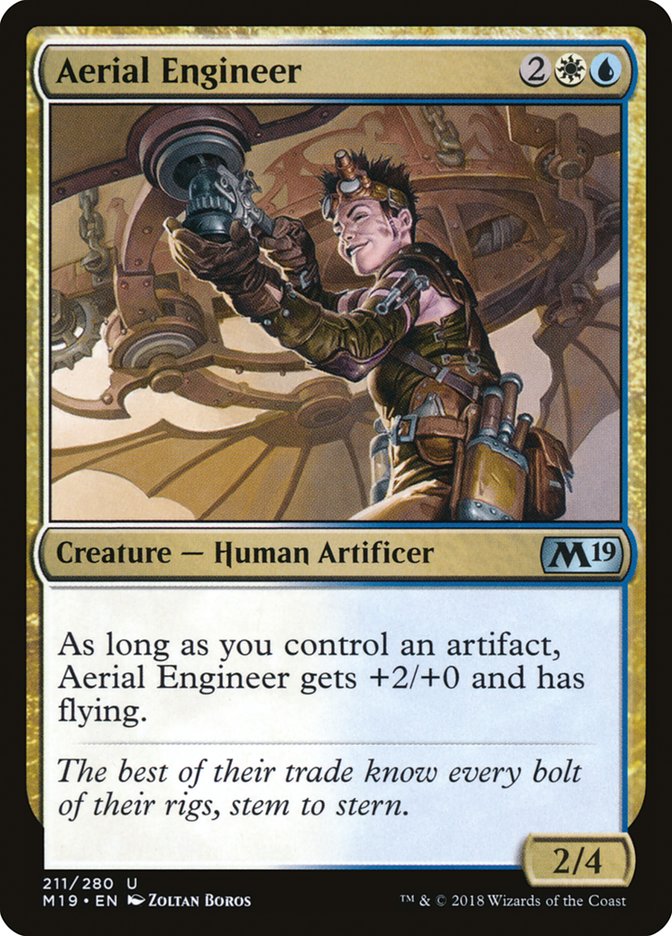 Aerial Engineer [Core Set 2019] | Card Citadel