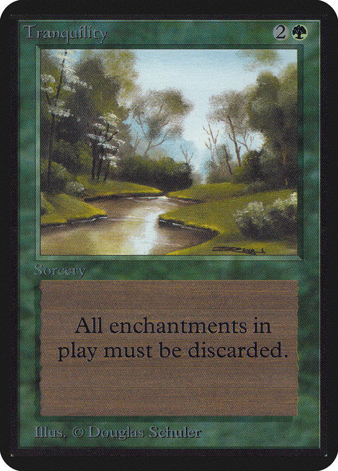 Tranquility [Limited Edition Alpha] | Card Citadel