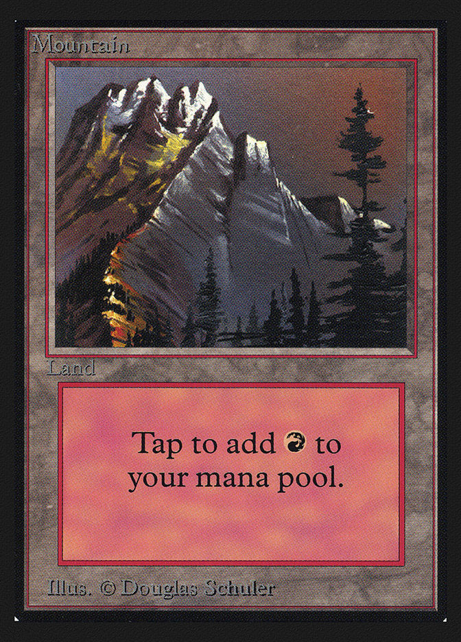Mountain (Slate)(IE) [Intl. Collectors’ Edition] | Card Citadel