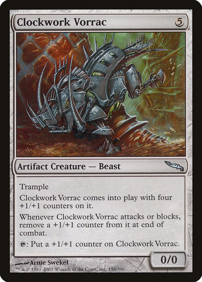 Clockwork Vorrac [Mirrodin] | Card Citadel