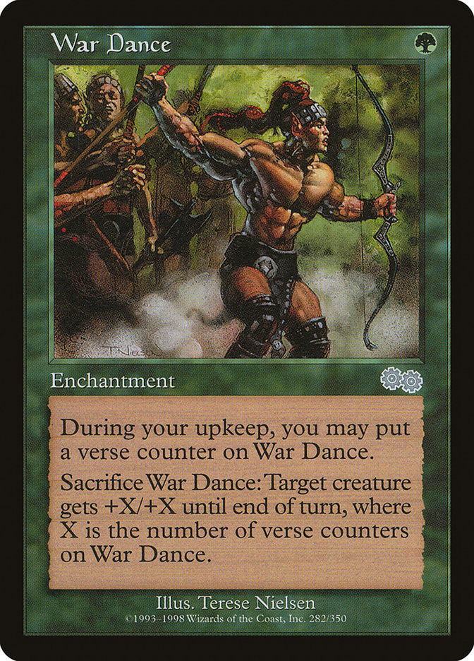 War Dance [Urza's Saga] | Card Citadel