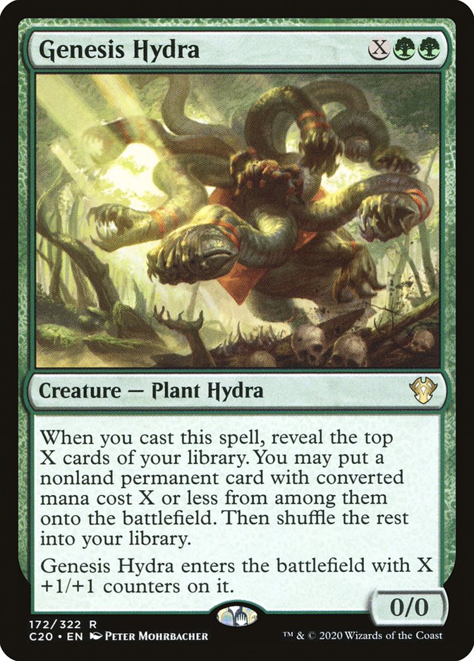 Genesis Hydra [Commander 2020] | Card Citadel