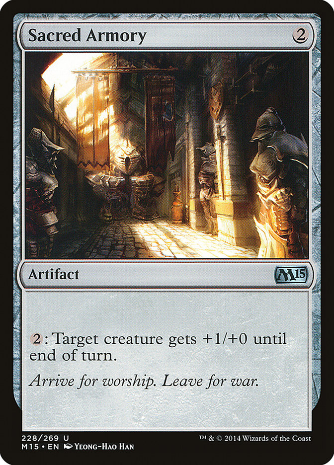 Sacred Armory [Magic 2015] | Card Citadel