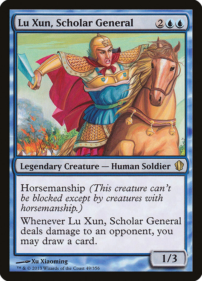 Lu Xun, Scholar General [Commander 2013] | Card Citadel