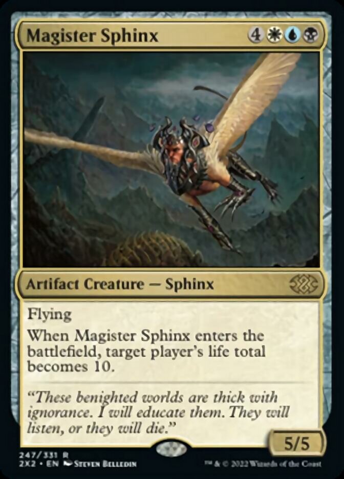 Magister Sphinx [Double Masters 2022] | Card Citadel