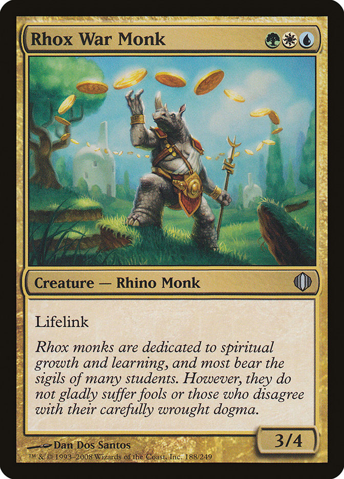 Rhox War Monk [Shards of Alara] | Card Citadel