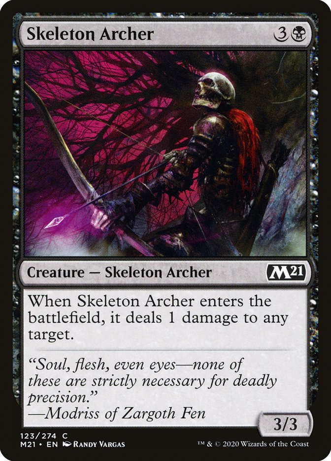 Skeleton Archer [Core Set 2021] | Card Citadel