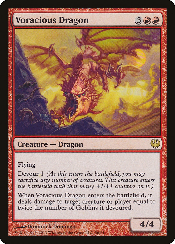 Voracious Dragon [Duel Decks: Knights vs. Dragons] | Card Citadel