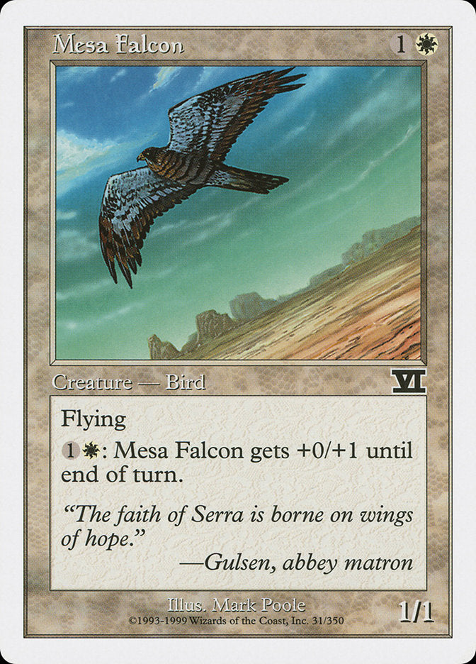 Mesa Falcon [Classic Sixth Edition] | Card Citadel