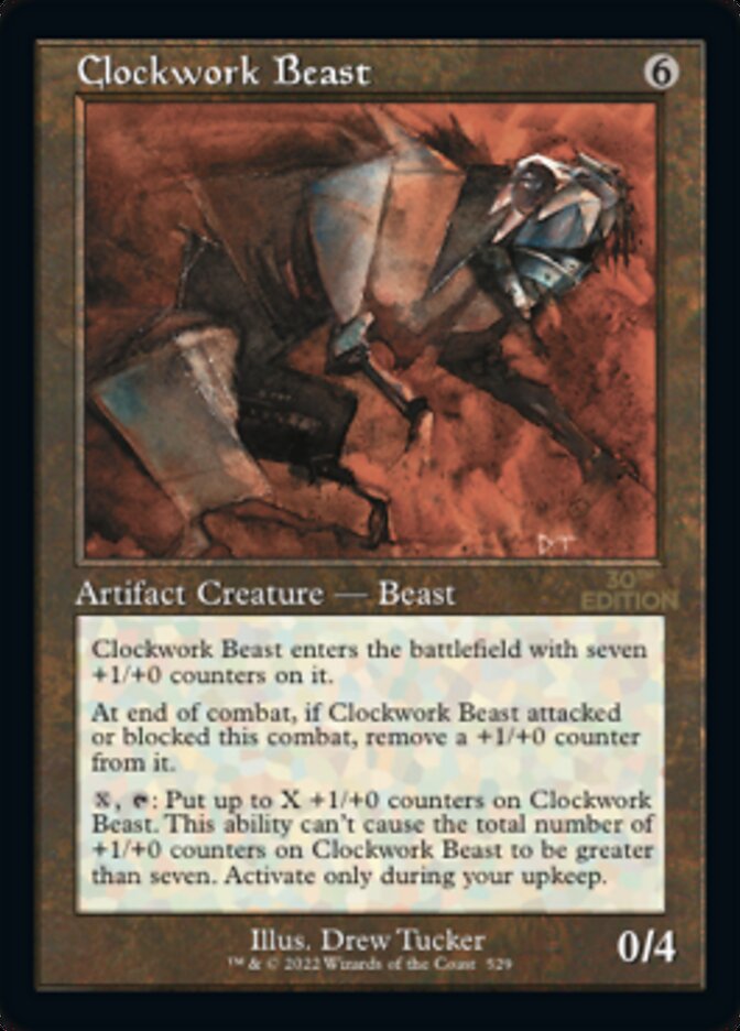 Clockwork Beast (Retro) [30th Anniversary Edition] | Card Citadel