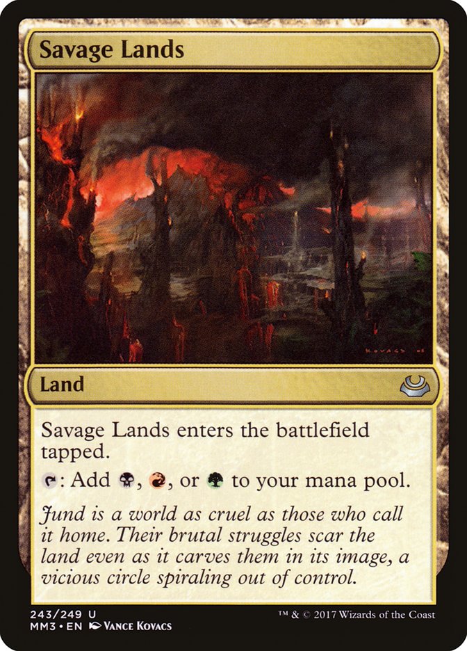 Savage Lands [Modern Masters 2017] | Card Citadel