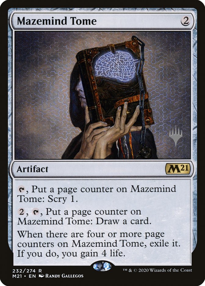 Mazemind Tome (Promo Pack) [Core Set 2021 Promos] | Card Citadel