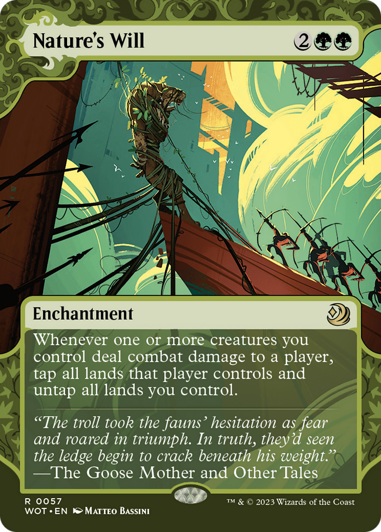 Nature's Will [Wilds of Eldraine: Enchanting Tales] | Card Citadel