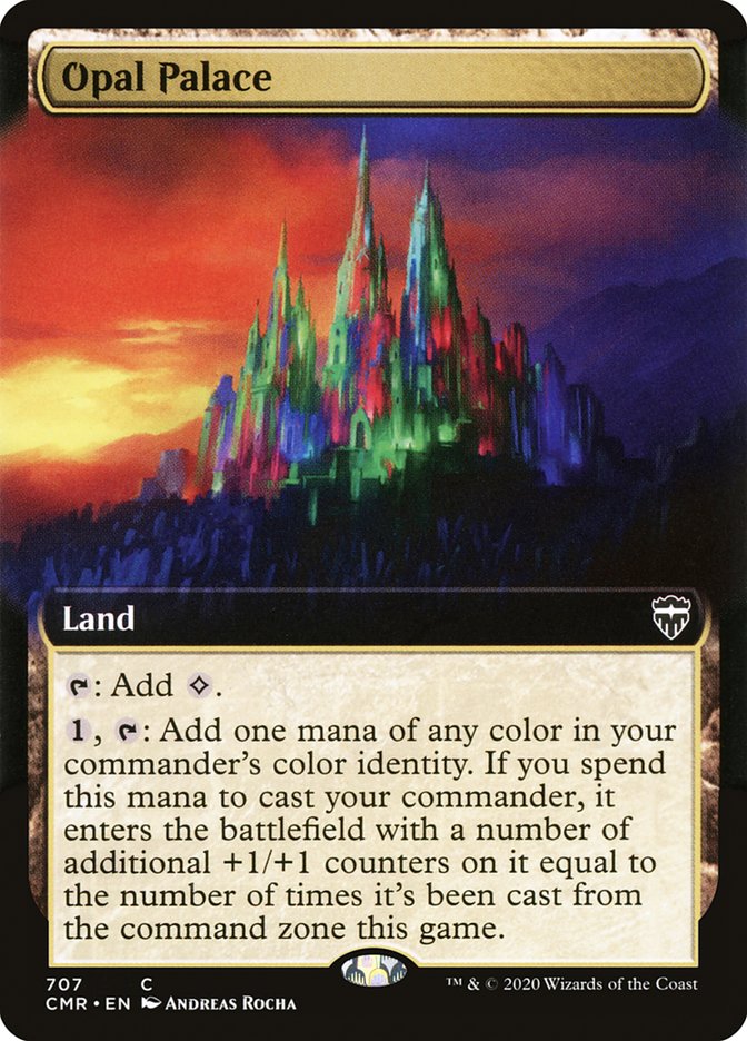 Opal Palace (Extended Art) [Commander Legends] | Card Citadel